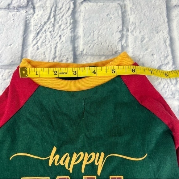 Fall costume, happy fall y'all, dog fall costume size small - Picture 4 of 7